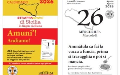 Un calendario da tavolo in siciliano per il 2026: l’Accademia della Lingua Siciliana porta i proverbi sulla scrivania degli italiani